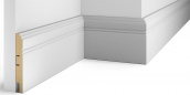 Плинтус Cosca Decor МДФ Белый AP17 под покраску 2400x115x16 мм 