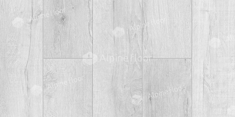 ПВХ плитка, кварц виниловый ламинат Alpine Floor Premium XL композит ABA Дуб Морская Пена (с подложкой)