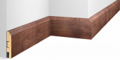 Плинтус Cosca Decor МДФ Экошпон WP07 Дуб Лава 2400x80x16 мм 