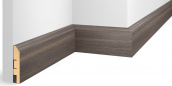 Плинтус Cosca Decor ЕP07 МДФ Nanoflex Дуб Деревенский 2400x80x16 мм 