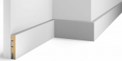 Плинтус Cosca Decor МДФ Белый AP74 под покраску 2400x75x16 мм 