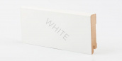 Плинтус напольный Ликорн МДФ White W 29-80 