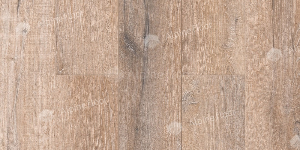 ПВХ плитка, кварц виниловый ламинат Alpine Floor Premium XL композит ABA Дуб Персиковый (с подложкой)