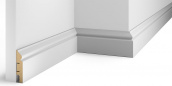 Плинтус Cosca Decor МДФ Белый AP05 под покраску 2400x70x16 мм 