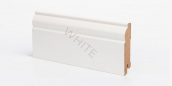 Плинтус напольный Ликорн МДФ White W 04-80 