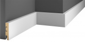 Плинтус Cosca Decor МДФ Белый AP79 под покраску 2400x80x16 мм 