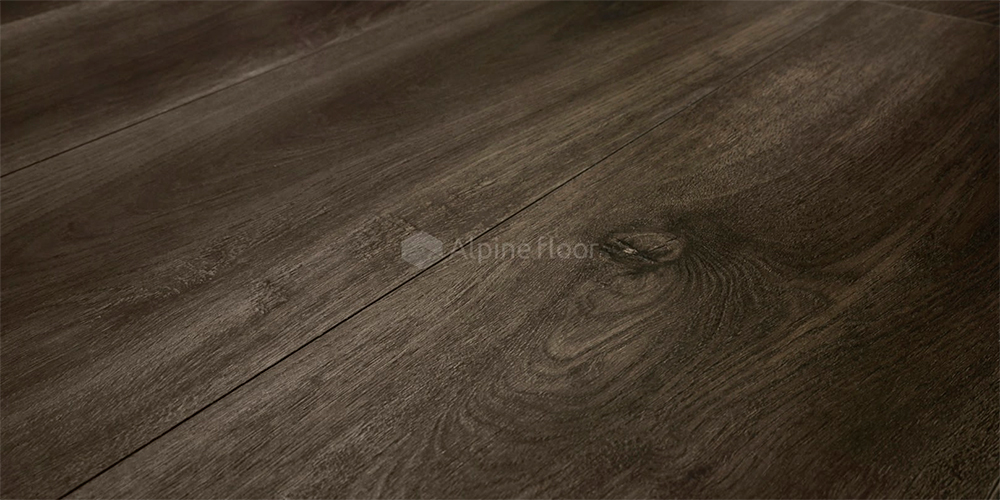 ПВХ плитка, кварц виниловый ламинат Alpine Floor Steel Wood Викинг ECO (с подложкой)