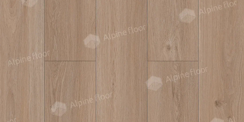 ПВХ плитка, кварц виниловый ламинат Alpine Floor Easy Line Дуб Модера
