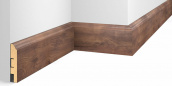 Плинтус Cosca Decor МДФ Экошпон WP07 Старинный натуральный 2400x80x16 мм 