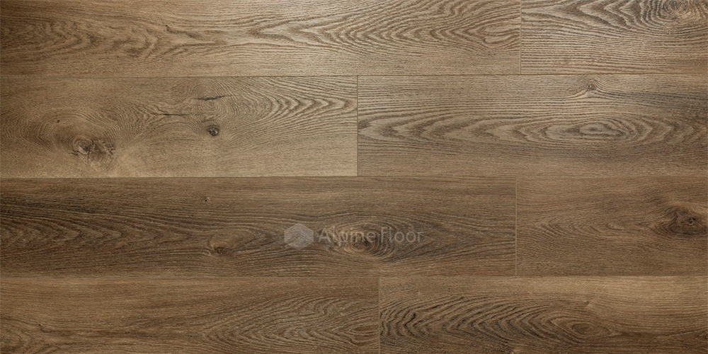 ПВХ плитка, кварц виниловый ламинат Alpine Floor Premium XL композит ABA Дуб коричневый (с подложкой)
