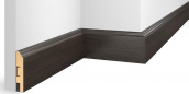 Плинтус Cosca Decor ЕP07 МДФ Nanoflex Дуб Бархатный 2400x80x16 мм 