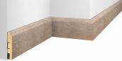 Плинтус Cosca Decor МДФ Экошпон WP07 Дуб Серо-коричневый 2400x80x16 мм 