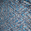 Фотографии в интерьере, Плетеный виниловый пол Hoffmann Stripes 027