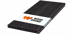 Купить Ступень Woodgrand из ДПК Антрацит 6000x320x22 мм 