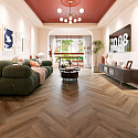 Фотографии в интерьере, SPC ламинат Lamiwood Венеция Дуб Ровиго
