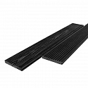 Фотографии в интерьере, Террасная доска дпк полнотелая Terradeck Solid графит 4000x152x20