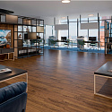 Фотографии в интерьере, Инженерная доска Damy Floor Luxury Палуба Ореховый Селект
