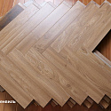 Фотографии в интерьере, Ламинат Kronparket Herringbone Дуб Денвиль
