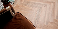 ПВХ плитка, кварц виниловый ламинат Vinilam Parquet Herringbone Северный