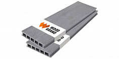 Купить Террасная доска Woodgrand из МПК с тиснением Grigio 6000x150x28 мм 