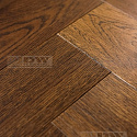 Фотографии в интерьере, Инженерная доска Dw Flooring Ёлочка Дуб Коричневый