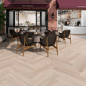 Фотографии в интерьере, SPC ламинат Calitex Diamonds Herringbone Cullinan
