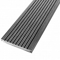Фотографии в интерьере, Террасная доска дпк полнотелая Terradeck Solid графит 3000x152x20