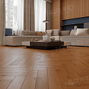 Фотографии в интерьере, Ламинат Norland Herringbone Elegant Strong Дуб Помона