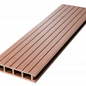 Фотографии в интерьере, Террасная доска Ecodecking Базик 4000x140х28 Шоколад