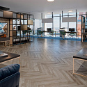 Фотографии в интерьере, Инженерная доска Damy Floor Luxury Английская елочка Скандинавский Селект 90 мм