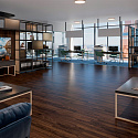 Фотографии в интерьере, Инженерная доска Damy Floor Luxury Палуба Каштановый Селект