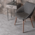 Фотографии в интерьере, SPC ламинат Vinilam Ceramo Stone 8 мм Бетон