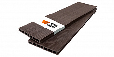 Купить Террасная доска Woodgrand из ДПК с тиснением Венге 4000x200x24 мм 