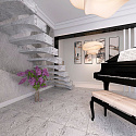 Фотографии в интерьере, SPC ламинат Montblanc Stone Пиру
