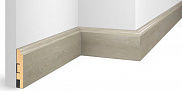 Плинтус Cosca Decor ЕP07 МДФ Nanoflex Дуб Светлый 2400x80x16 мм 