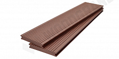 Купить Террасная доска Woodgrand полнотелая из МПК Терракот 6000x140x20 мм 