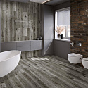 Фотографии в интерьере, SPC ламинат Damy Floor Family Дуб Состаренный Серый
