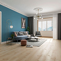 Фотографии в интерьере, SPC ламинат Hoi Lock Flooring Pekin Лотос