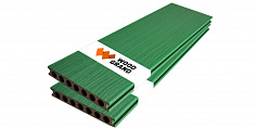 Купить Террасная доска Woodgrand из ДПК Коэкструзия Зеленый 4000x150x22 мм 