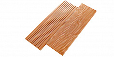 Террасная доска дпк полнотелая Terradeck Solid орех 3000x152x20