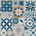 Фотографии в интерьере, Ламинат Creativ  Tile XL 10.33 Melazzo bleu