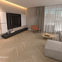 Фотографии в интерьере, SPC ламинат Floorwood Authentic Золотой закат