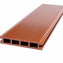 Фотографии в интерьере, Террасная доска Ecodecking Титан 4000x140x25 Терракот