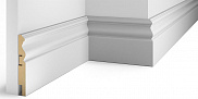 Плинтус Cosca Decor МДФ Белый AP14 под покраску 2400x115x16 мм 