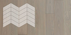 Купить Инженерная доска Lab Arte Елка Chevron Французская Дуб Натур Concrete Лак 400/348х9...