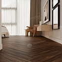 Фотографии в интерьере, Ламинат Alpine Floor Herringbone 10 Орех Сицилия