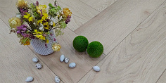 SPC ламинат Stone Floor Английская Ёлка Дуб Саммерфилд