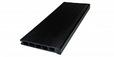 Купить Ступень Ecodecking Титан пустотелая 3000x180x25 Антрацит 