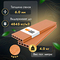 Фотографии в интерьере, Террасная доска Woodgrand из МПК с тиснением Орех 6000x150x28 мм
