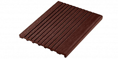 Ступень из ДПК полнотелая Terradeck Unodeck коричневая 3000x345x23